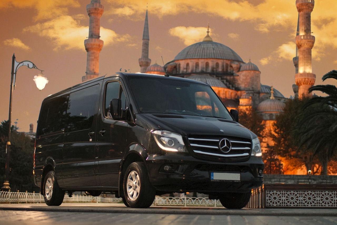 Luxurious Chauffeured Mini Bus VIP Rental and Transfers in Turkey.