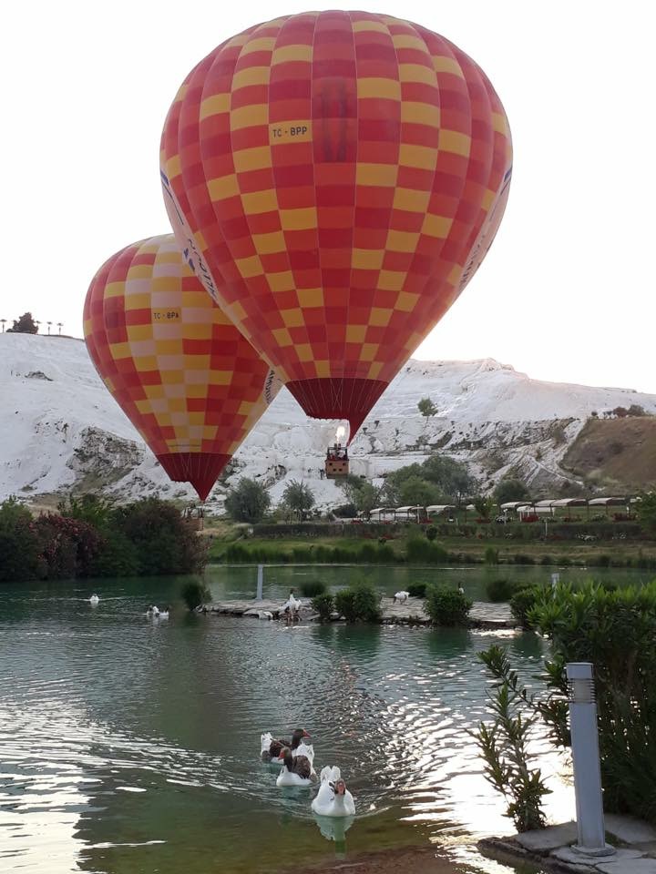 Pamukkale Excursion with Hot Air Balloon flight