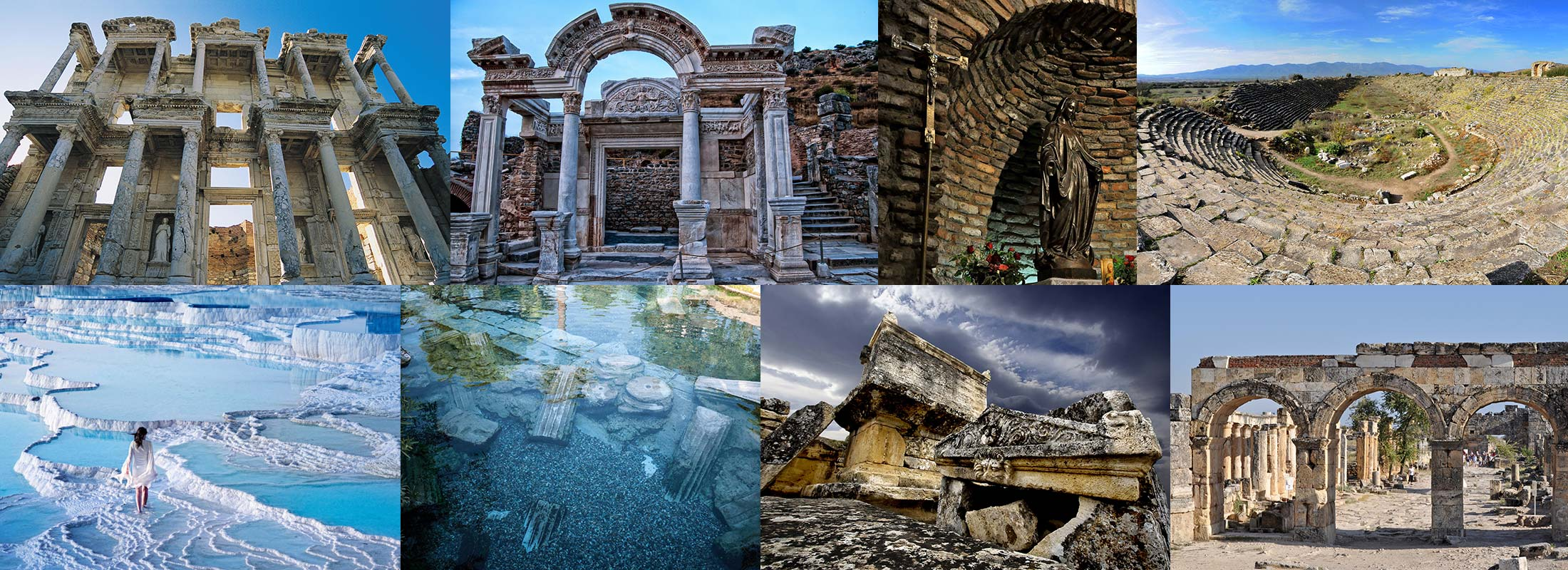 Ephesus Aphrodisias Pamukkale Excursions with Moonstar Tour