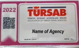 TURSAB Vehicle card